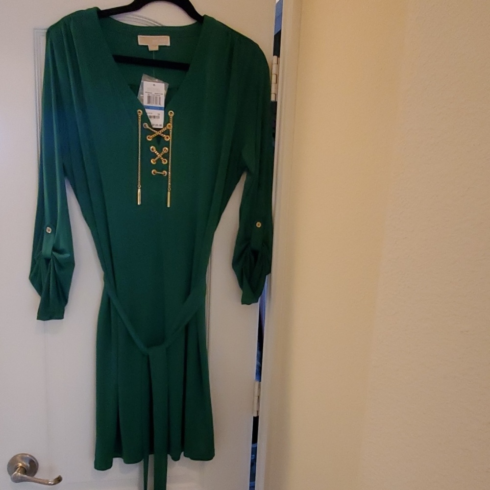Michael Kors - Palmetto Green Dress